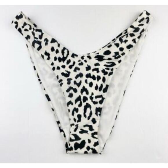 aerie Other - NWT Aerie High Cut Bikini Bottom – Cheeky Cheetah – Size Large